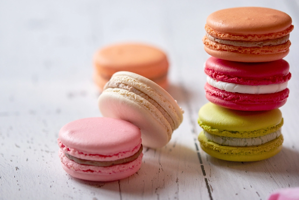 Mignardises et macarons pour réception